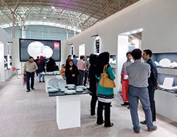 استقبال گسترده مردم از غرفه چینی زرین در نمایشگاه تبریز