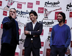 Zarin Iran Porcelain Industries Sponsors "Peace Horn" concert